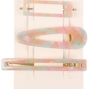 RIAH FASHION Pink Rainbow Colored 3 Piece …